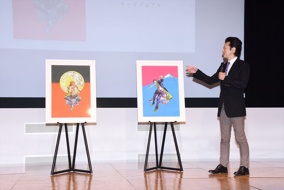 『荒木飛呂彦原画展』大型の新作12枚を展示　キャラを等身大で描く