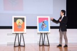 『荒木飛呂彦原画展 JOJO 冒険の波紋』 記者発表会に登場した荒木飛呂彦