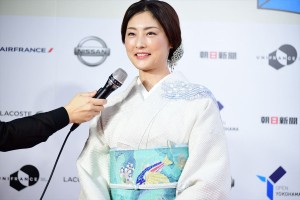 「フランス映画祭 2018」オープニングセレモニーに登場した常盤貴子