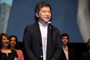 「フランス映画祭 2018」オープニングセレモニーに登場した是枝裕和監督