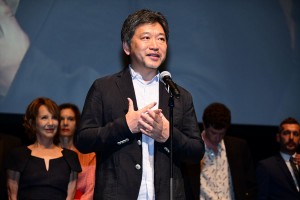 「フランス映画祭 2018」オープニングセレモニーに登場した是枝裕和監督