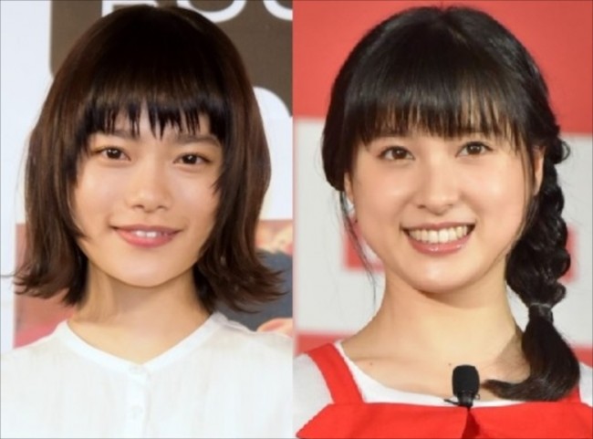 杉咲花&土屋太鳳、『黒の女教師』コンビのツーショット披露