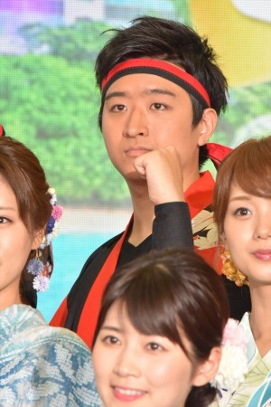 「ようこそ!! ワンガン夏祭り THE ODAIBA 2018」制作発表に出席した藤井弘輝アナウンサー