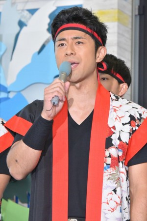 「ようこそ!! ワンガン夏祭り THE ODAIBA 2018」制作発表に出席した榎並大二郎アナウンサー