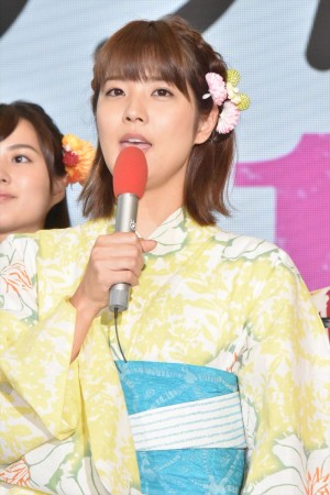 「ようこそ!! ワンガン夏祭り THE ODAIBA 2018」制作発表に出席した久代萌美アナウンサー