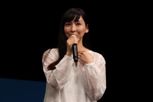 映画『未来のミライ』ジャパンプレミアに登壇した麻生久美子