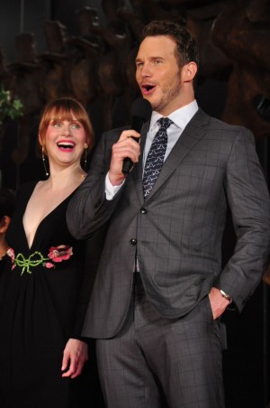 映画『ジュラシック・ワールド／炎の王国』ジャパンプレミアに登場したクリス・プラット