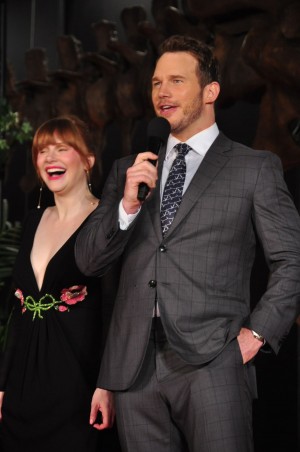 映画『ジュラシック・ワールド／炎の王国』ジャパンプレミアに登場したクリス・プラット