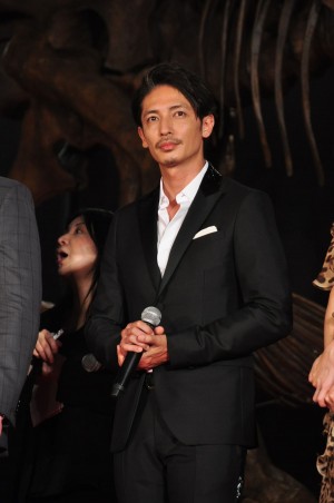 映画『ジュラシック・ワールド／炎の王国』ジャパンプレミアに登場した玉木宏