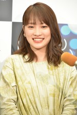 「東京シティ競馬」2018年帝王賞イメージキャラクター来場イベントに登場した川栄李奈