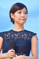 「東京シティ競馬」2018年帝王賞イメージキャラクター来場イベントに登場した吉谷彩子