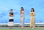 （左から）吉谷彩子、藤田ニコル、川栄李奈