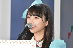 「セブンマイルプログラム」記者イベントに出席した与田祐希