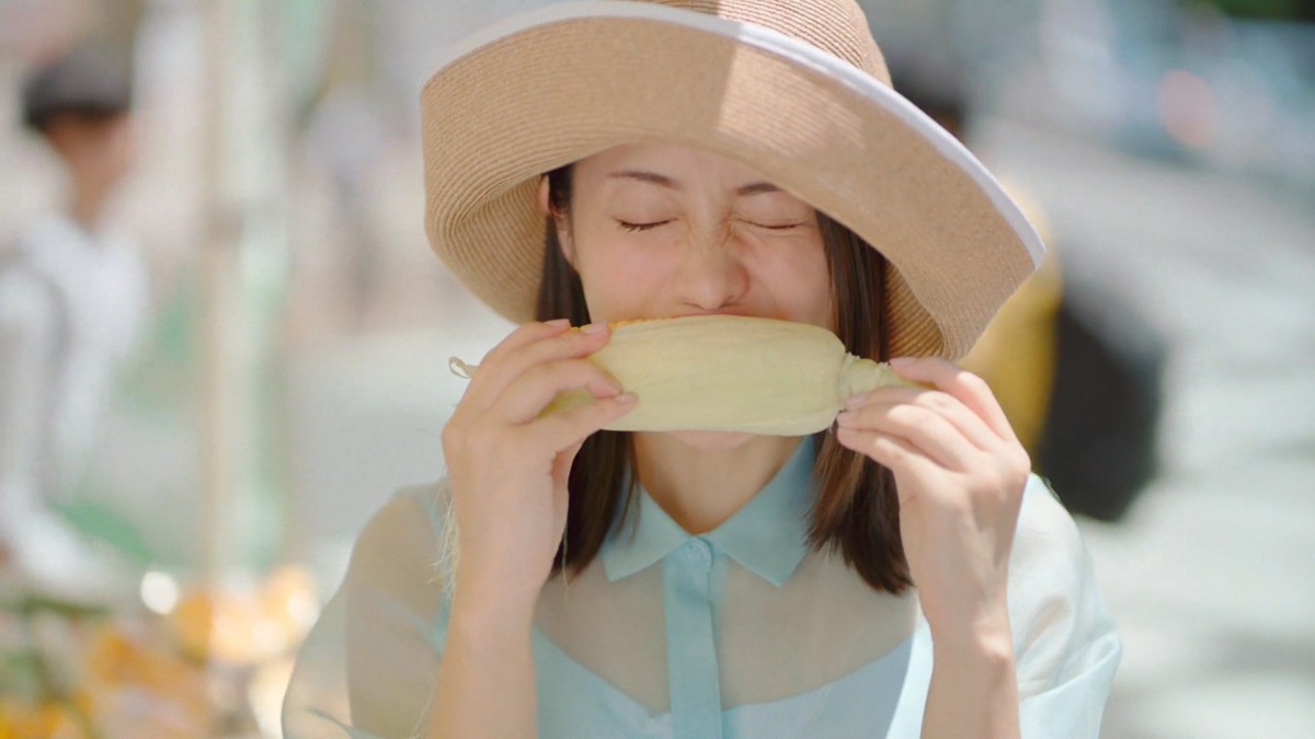 石原さとみの瑞々しさあふれる！ 新CMで夏を先取り