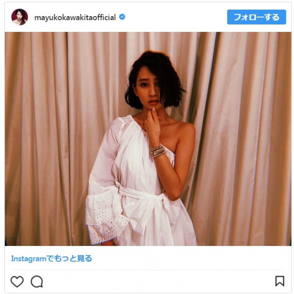 河北麻友子が“人生初めてのショートカット” 「似合う」の声が殺到