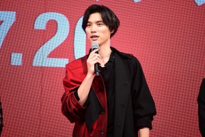 映画『BLEACH』ジャパンプレミアイベントに登壇した福士蒼汰