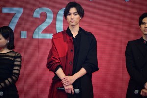 映画『BLEACH』ジャパンプレミアイベントに登壇した福士蒼汰