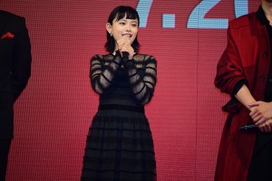映画『BLEACH』ジャパンプレミアイベントに登壇した杉咲花