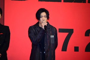 映画『BLEACH』ジャパンプレミアイベントに登壇した早乙女太一