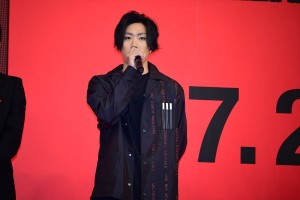 映画『BLEACH』ジャパンプレミアイベントに登壇した早乙女太一