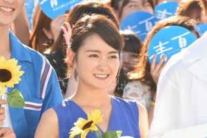 映画『青夏 きみに恋した30日』完成記念イベントに登場した葵わかな