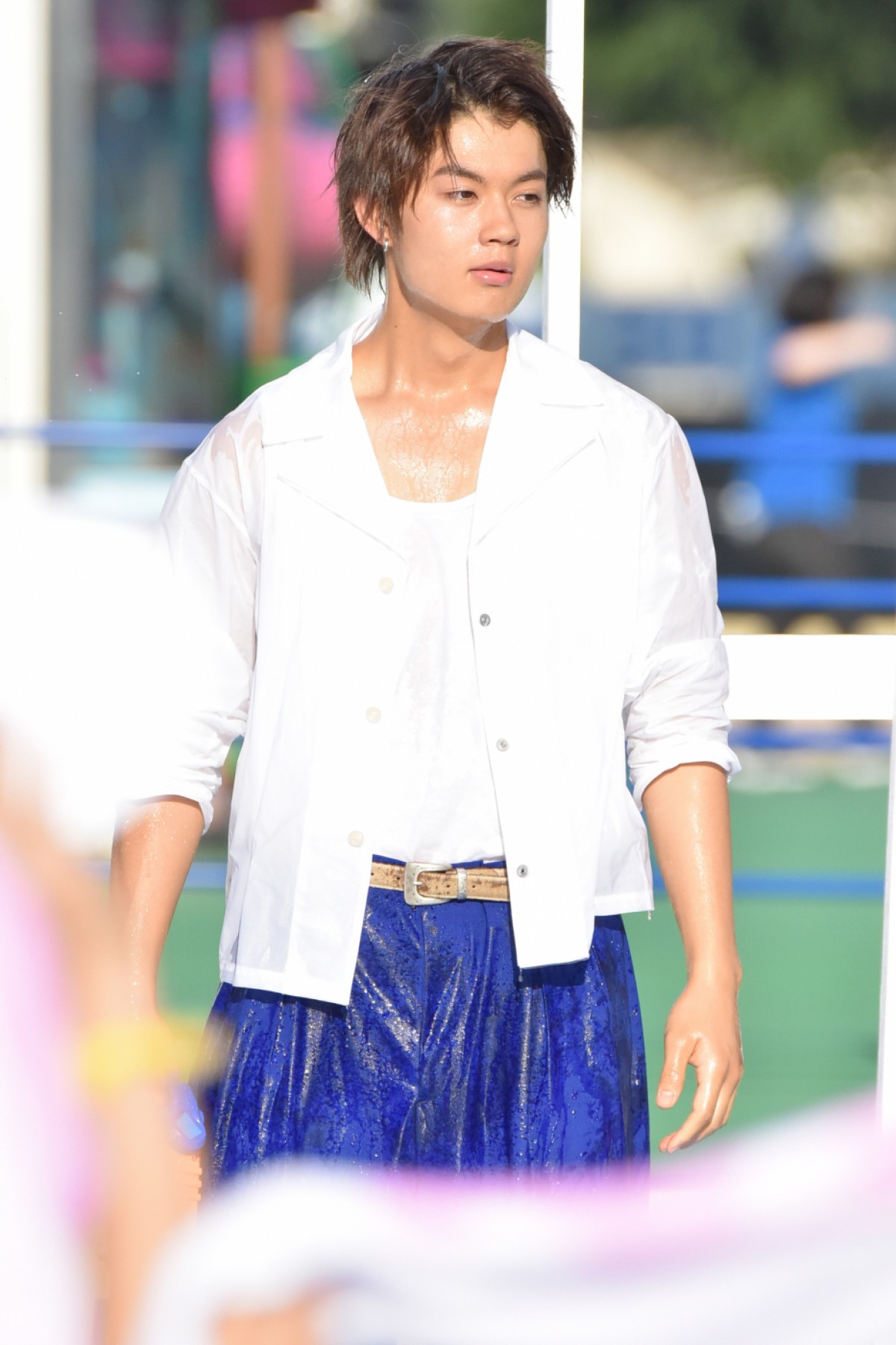 佐野勇斗、水鉄砲の集中砲火浴びて夏満喫「スゴい気持ち良かった」