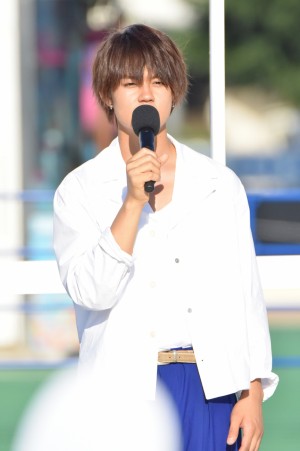 映画『青夏 きみに恋した30日』完成記念イベントに登場した佐野勇斗