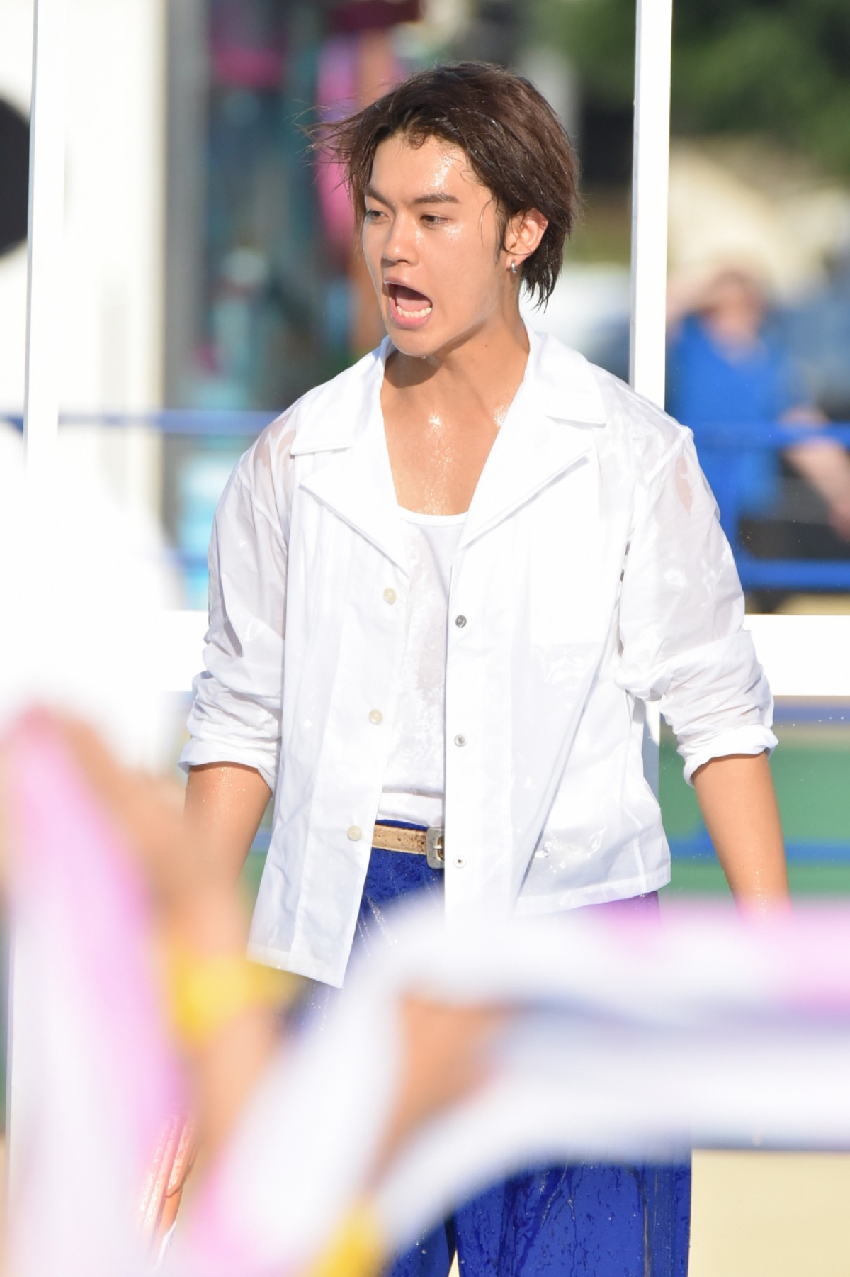 佐野勇斗、水鉄砲の集中砲火浴びて夏満喫「スゴい気持ち良かった」