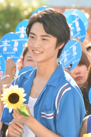 映画『青夏 きみに恋した30日』完成記念イベントに登場した岐洲匠