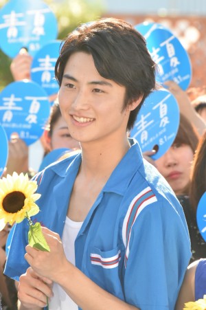 映画『青夏 きみに恋した30日』完成記念イベントに登場した岐洲匠