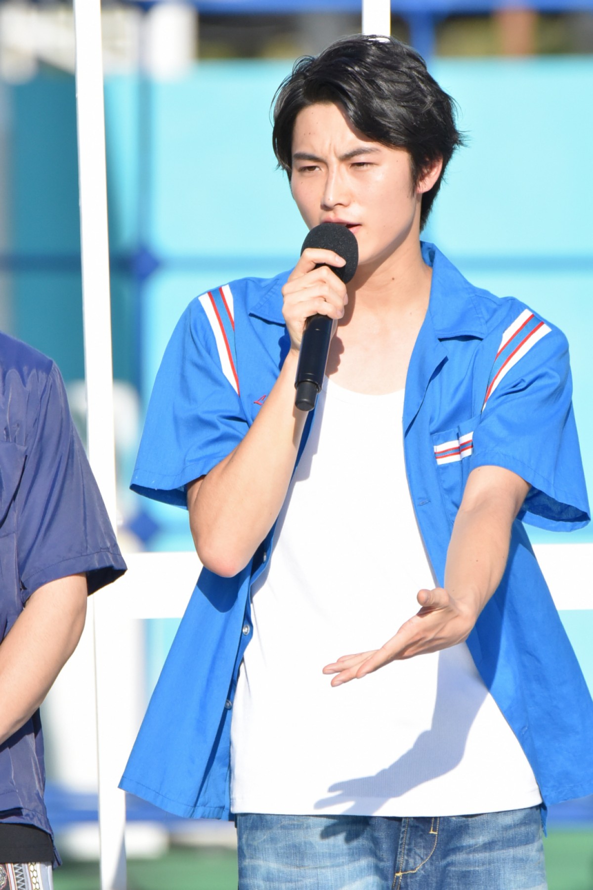 佐野勇斗、水鉄砲の集中砲火浴びて夏満喫「スゴい気持ち良かった」