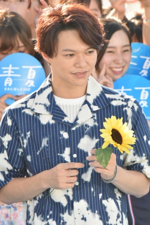 映画『青夏 きみに恋した30日』完成記念イベントに登場した志村玲於