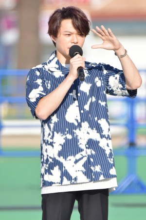 映画『青夏 きみに恋した30日』完成記念イベントに登場した志村玲於