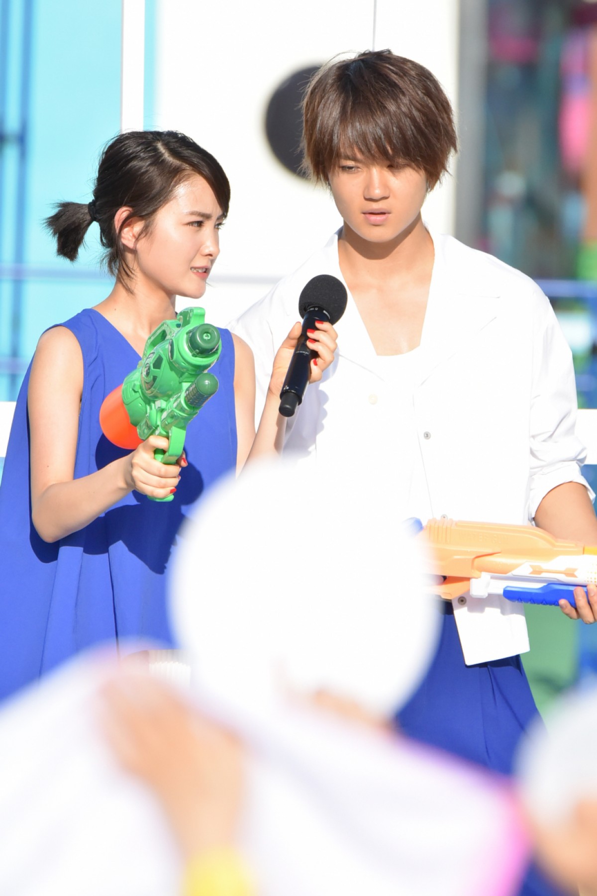 佐野勇斗、水鉄砲の集中砲火浴びて夏満喫「スゴい気持ち良かった」