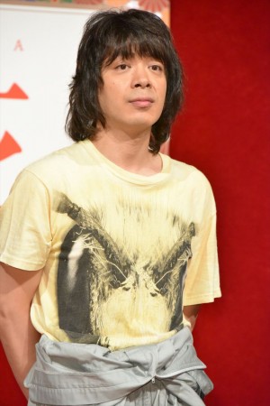 ドラマ『高嶺の花』記者会見に出席した峯田和伸