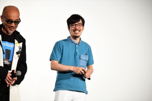 『ペンギン・ハイウェイ』完成披露舞台挨拶に登壇した石田祐康監督