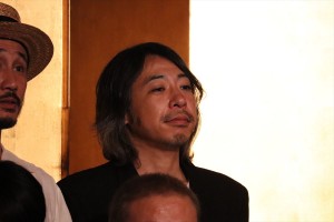 映画『泣き虫しょったんの奇跡』完成披露舞台挨拶に登壇した豊田利晃監督