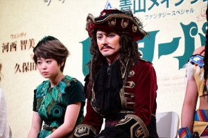 ブロードウェイミュージカル『ピーターパン』制作発表記者会見に登場したISSA