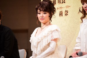 ブロードウェイミュージカル『ピーターパン』制作発表記者会見に登場した入絵加奈子