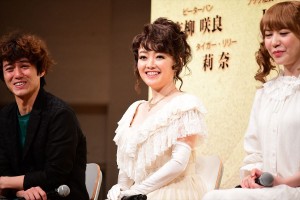 ブロードウェイミュージカル『ピーターパン』制作発表記者会見に登場した入絵加奈子