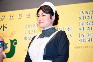 ブロードウェイミュージカル『ピーターパン』制作発表記者会見に登場した久保田磨希