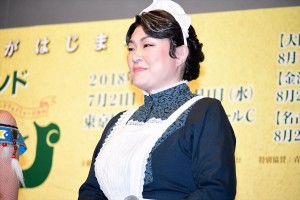 ブロードウェイミュージカル『ピーターパン』制作発表記者会見に登場した久保田磨希