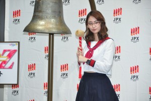 ドラマ25『インベスターZ』記者会見に登場した柳美稀