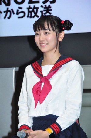 ドラマ25『インベスターZ』記者会見に登場した工藤綾乃