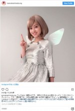 この姿もかわいい！ ※「橋本環奈マネージャー」インスタグラム