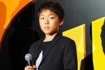 『インクレディブル・ファミリー』完成披露舞台挨拶イベントに登壇した山崎智史
