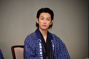 ドラマ『義母と娘のブルース』制作発表に出席した佐藤健