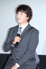 ドラマ『遺留捜査』完成披露試写会＆舞台挨拶に出席した上川隆也