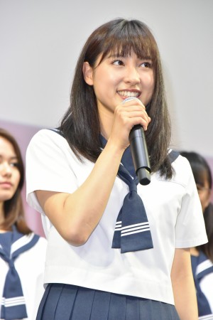 『チア☆ダン』特別試写会＆舞台挨拶に登壇した土屋太鳳