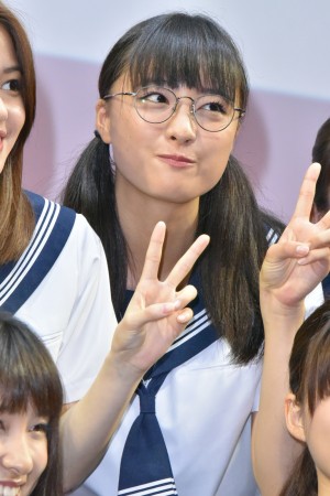 『チア☆ダン』特別試写会＆舞台挨拶に登壇した大友花恋